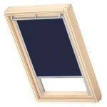 Velux original store occultant cadre argenté dkl mk04 bleu foncé Velux original store occultant cadre argenté dkl mk04 bleu foncé