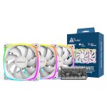 Ventilateur de boitier - montech - ax120 rgb - 12 cm - blanc - silencieux 279 db(a)
