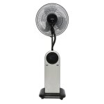 Ventilateur brumisateur sur pied 3 en 1 oceanic - fonction ioniseur dair - 95w - �40 cm - affichage led ...