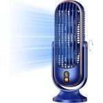 Ventilateur de bureau - no brand - modèle colonne - 5 vitesses - silencieux - rechargeable usb Ventilateur de bureau - no brand - modèle colonne - 5 vitesses - silencieux - rechargeable usb