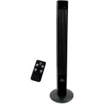 Ventilateur colonne oscillant suntec wellness coolbreeze 12000 tv 45w 3 vitesses h117cm d120cm noir