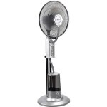 Ventilateur humidificateur ninove sur pied 75 w plastique argent�