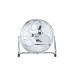 Ventilateur industriel de sol - brasseur dair - oceanic - 120 w - 3 vitesses - � 45 cm - chrom�