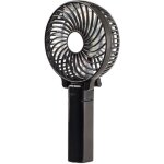 Ventilateur nomade pliable 2 en 1 - pearl - � 95 cm - batterie li - ion - noir