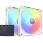 Ventilateur - nzxt - rf - c14df - w1 - f140 rgb core double pack - blanc