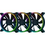 Ventilateur pc - razer - kunai 140mm argb led pwm performance fan - 3 fans (rc21 - 01810200 - r3m1)