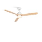 Ventilateur de plafond - create - wind cup - 40w silencieux - �132 cm - wifi + t�l�commande