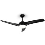 Ventilateur de plafond - klarstein figo - � 52 (132 cm) - plafonnier r�versible - 3 vitesses - 55w - ...