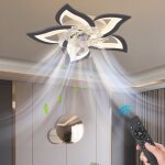Ventilateur plafond avec lumi�re dimmable eclairage 3 couleurs lumi�re du ventilateur de plafond �clairage ...