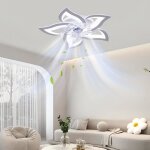 Ventilateur de plafond avec lumière et télécommande - ventilateur de plafond silencieux 50 w - avec minuterie ... Ventilateur de plafond avec lumière et télécommande - ventilateur de plafond silencieux 50 w - avec minuterie ...