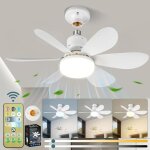 Ventilateur de plafond - yyv - 40w - 6 pales - 3 vitesses - douille e27 - 52 cm Ventilateur de plafond - yyv - 40w - 6 pales - 3 vitesses - douille e27 - 52 cm