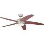 Ventilateur de plafond westinghouse bendan 5 pales () 132 cm bois