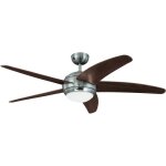 Ventilateur de plafond - westinghouse - bendan - trois niveaux - 132 cm - led