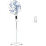 Ventilateur sur pied rowenta vu5450 - blanc - 32 w - oscillation - 5 vitesses