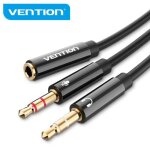 Vention splitter micro casque 35 mm femelle  mle cble sparateur audio
