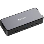 Verbatim station daccueil usb - c pro hub 15 en 1 avec ssd intgr adaptateur multiport vers hdmi 4k ...