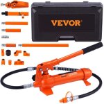 Vrin hydraulique - vevor - 4t coffret de vrins hydrauliques presse hydraulique pour carrosserie carrossier ...