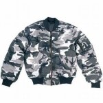 Vritable bomber militaire us camouflage pour homme