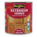 Vernis extrieur brillant incolore  schage rapide pour le bois - 15ml - 500ml