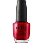 Vernis  ongles - opi - nail lacquer red hot rio - rouge - tenue jusqu 7 jours - 15ml