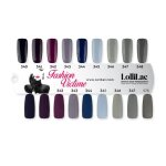 Ocibel - nuancier 9 vernis semi permanent lollilac collection fashion victime - brillant et mat