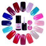 Vernis semi permanent uv / led 5 ml - gris frozen #2797