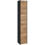 Verona - armoire de salle de bains - 170x30x30 cm - meuble colonne de rangement sdb