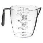 Verre doseur - paris prix - 900ml - transparent - pratique et astucieux - lment de cuisine