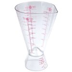 Verre doseur - mastrad - reverso - 2 cts - transparent