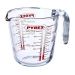 Verre doseur - pyrex - iconics - 05 l - avec anse