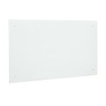 Verre fond de hotte 70x50cm verre mat la cuisini�re protection contre les �claboussements de gras