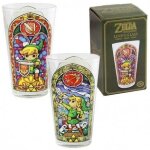 Verre - paladone - link zelda the windwaker - 40 cl - vitrail - multicolore