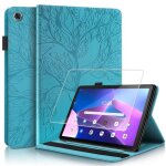 Verre tremp� + coque tablette pour lenovo tab m10 plus 10. 6 inch tablet (3rd gen) flip housse cuir pu ...