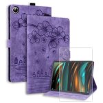 Etui pour tablette - samsung - galaxy tab a9 + / a9 plus - cuir pu - violet - housse flip magntique