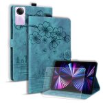 Etui pour tablette - bansm - xiaomi redmi pad se 11. 0 - cuir pu - vert - housse flip magn�tique