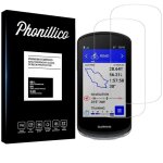 Verre tremp pour garmin edge 1040 - edge 1040 solar [pack 2] film vitre protection ecran gps vlo phonillico ...