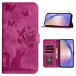 Verre tremp� + housse iphone 13 mini 5. 4etui en cuir portefeuille pu etui � rabat magn�tiquecarte slotchat ...