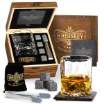 Verres  whisky set whisiskey ? 1 verre  whisky - coffret cadeau - rocks pinces sous - verres pierres ...