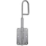 Verrou ba�onnette - torbel - �16 l. 300 - zingu� - gris - 1 pi�ce