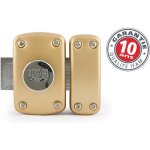 Verrou � bouton sur cylindre 30mm - ifam - serie b5 - 5 goupilles - encastr�e - 3 cl�s incluses