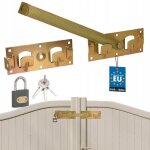 Verrou de porte double avec cadenas kotarbau pour lutilisation à droite et à gauche à lintérieur et à ... Verrou de porte double avec cadenas kotarbau pour lutilisation à droite et à gauche à lintérieur et à ...