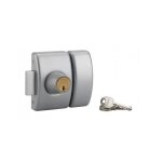 Thirard - verrou double entre design 5 pour porte dentre cylindre 40mm acier 3 cls argent - thirard ...