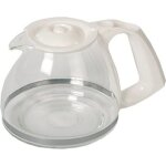 Verseuse blanche + couvercle ss - 201807 - cafetiere moulinex