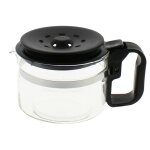 Verseuse couleur noire avec couvercle adaptable 12 - 15 tasses a03black pour cafeti�re - expresso broyeur ...