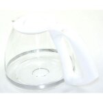 Verseuse + couvercle blanc pour cafetiere moulinex - bvmpieces Verseuse + couvercle blanc pour cafetiere moulinex - bvmpieces