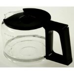 Verseuse + couvercle pour cafeti�re krups - noir - compatible caf� moulu - capacit� 15l