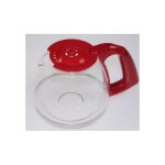 Verseuse rouge pour cafetière moulinex - capacité 15l Verseuse rouge pour cafetière moulinex - capacité 15l