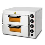 Four  pizza lectrique professionnel vertes - fd4 - p02 - 3000w - temprature 0c  350c