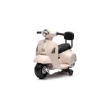 Moto lectrique pour enfant - vespa gts - 6v - 1  3 ans - blanc