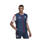 Veste adidas bayern pad bleu marine - homme / adulte